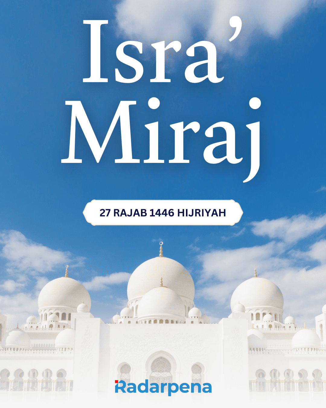 Isra Miraj 1446 H