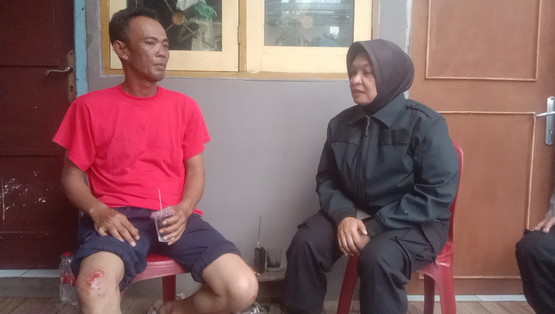 Intai Pelaku Tawuran, Anggota Satgas Kota Bogor Ditabrak, Begini Kondisinya 