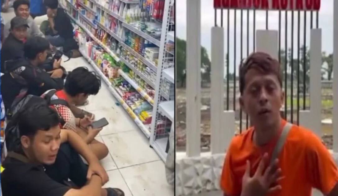 Viral! Usai Buat Berantakan Minimarket, Ketua CB Nganjuk Klarifikasi: Mohon Dimaklumi