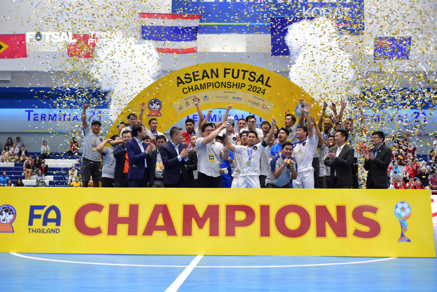 Timnas Futsal Indonesia Juara ASEAN Futsal Championship 2024, FFI: Terimakasih Ketum PSSI dan Menpora