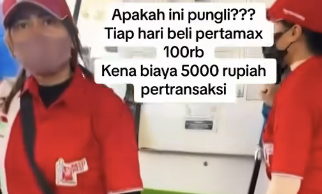 Viral! Beli BBM Pertamax di SPBU Kena Biaya Admin Rp5 Ribu, Pertamina Angkat Bicara 