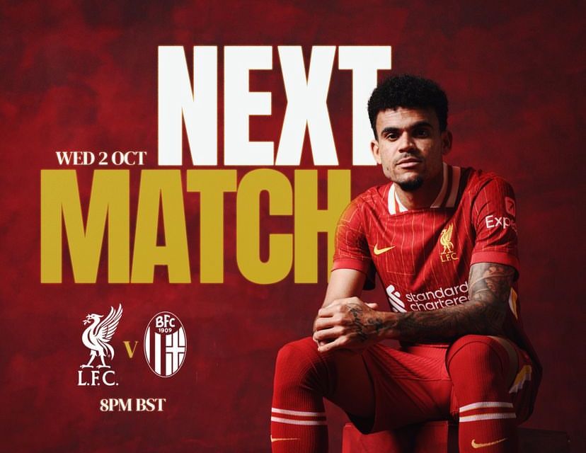 Prediksi Liverpool vs Bologna Liga Champions 3 Oktober 2024, The Reds Tanpa Jota 