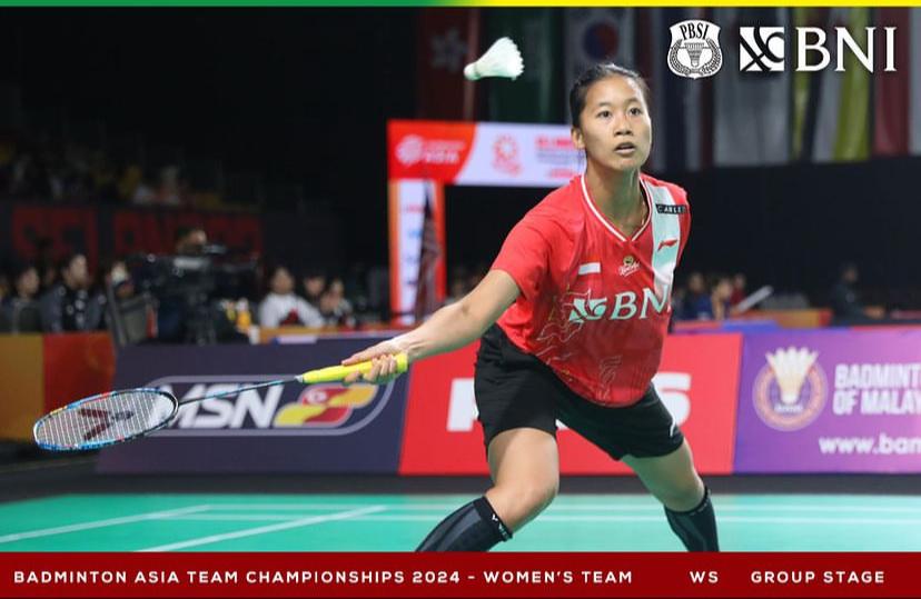 Hasil BATC 2024: Putri Kusuma W Sumbang Poin Pertama Usai Hajar Wakil Hong Kong 2-0