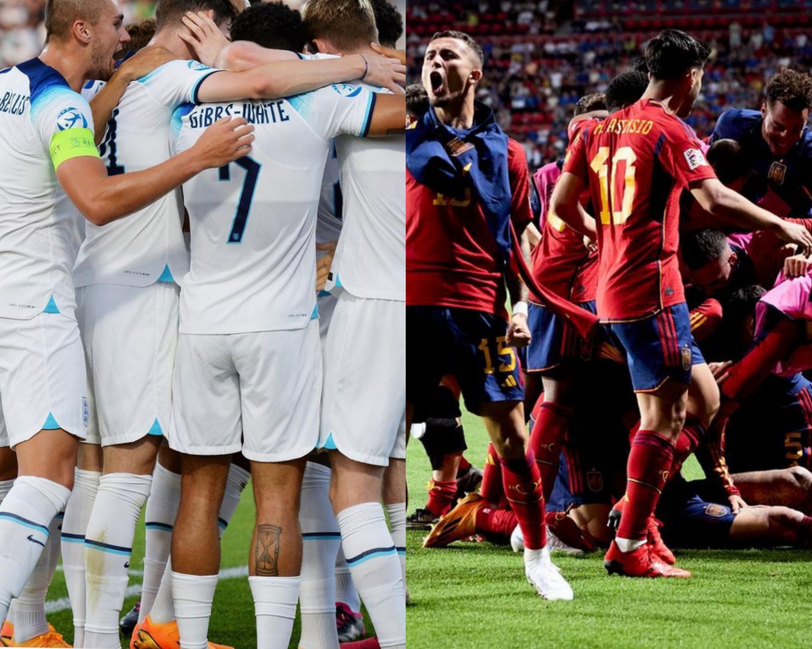 Prediksi Skor Inggris Vs Spanyol di Final EURO U21, Head to Head serta Susunan Pemain