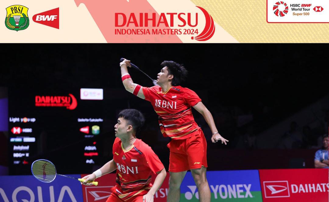 Hasil Indonesia Masters 2024: Leo/Daniel Sukses Pertahankan Gelar Juara Usai Taklukkan Wakil Denmark