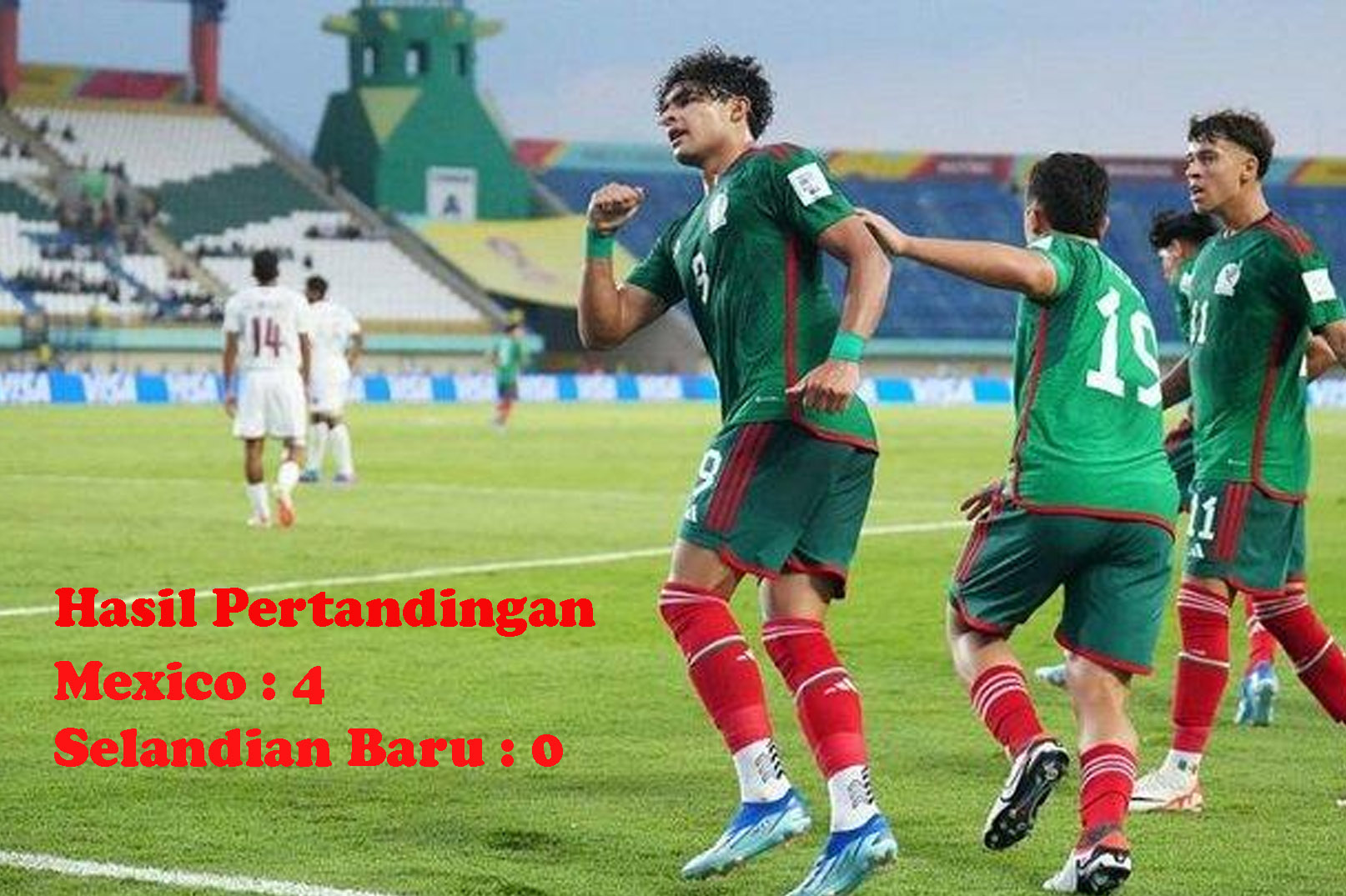 Meksiko U-17 Berhasil Taklukan Selandia Baru U-17 Skor 4 - 0, Begini Nasib Timnas Indonesia 