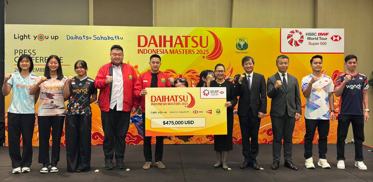 Daihatsu Indonesia Masters Jadi Ajang Ukir Prestasi Pebulutangkis Dunia  