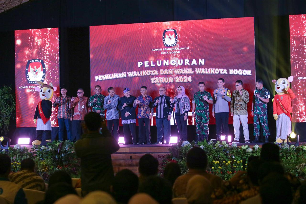 170 Hari Jelang Pilkada, KPU Kota Bogor Luncurkan Maskot dan Jingle Pilkada 2024 
