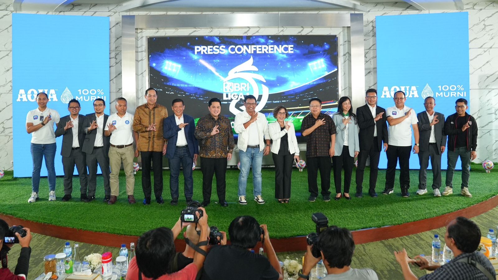 Resmi! Peluncuran BRI Liga 1 Musim 2025-2025, Erick Thohir: Momen Kualitas Liga Naik Level di Asia