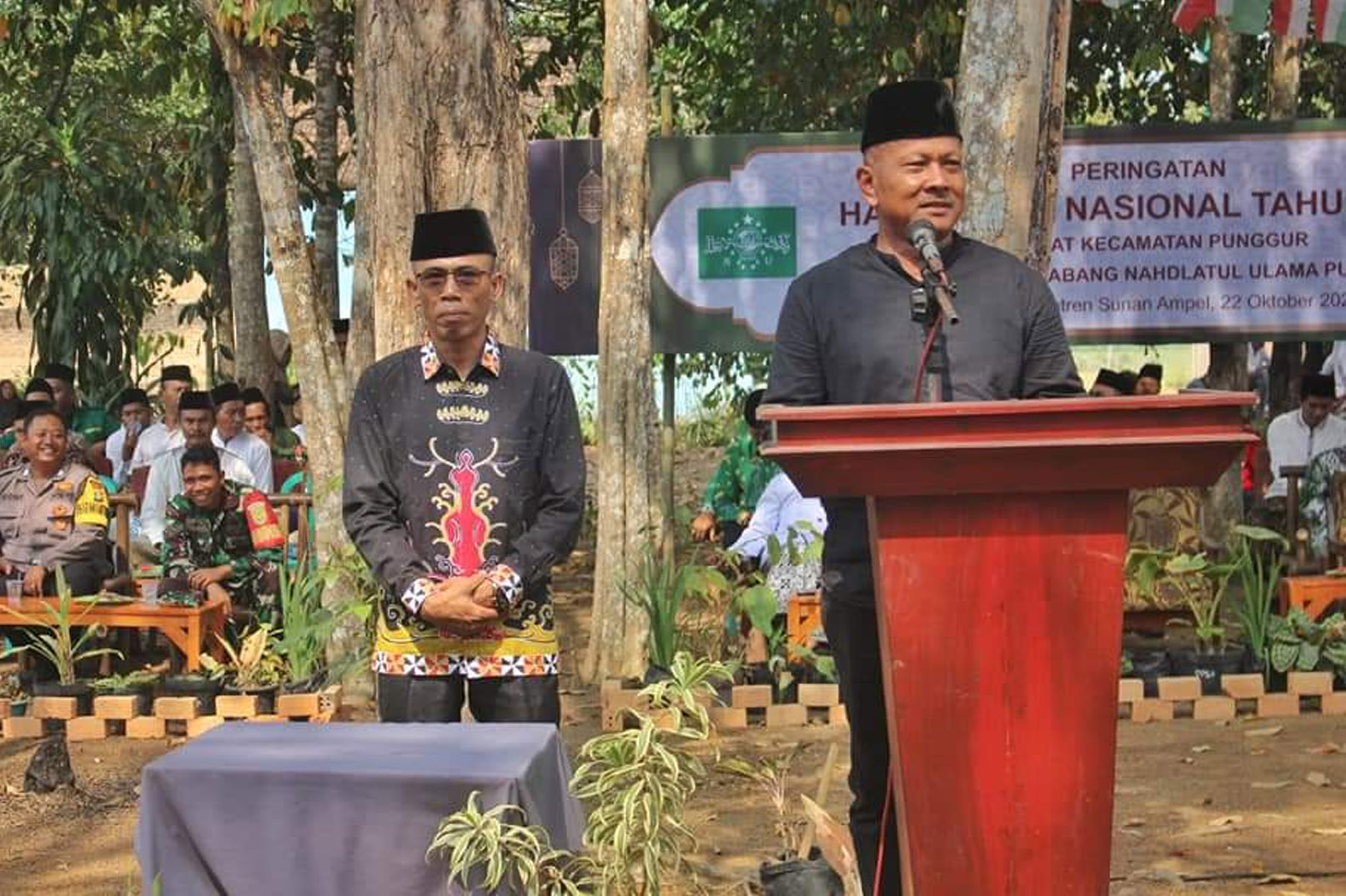 KBNU Lampung Tengah Semarakkan Hari Santri Nasional 
