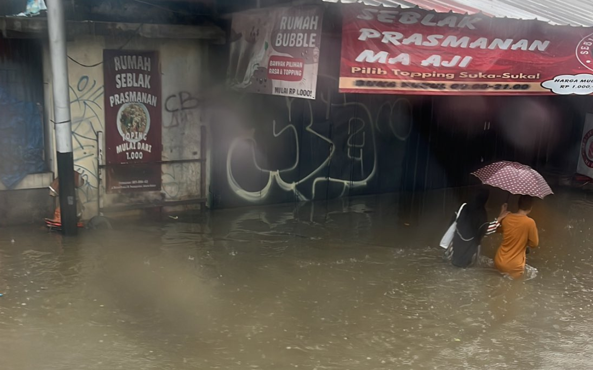 Jakarta Terendam Banjir, BPBD: Tak Ada yang Mengungsi