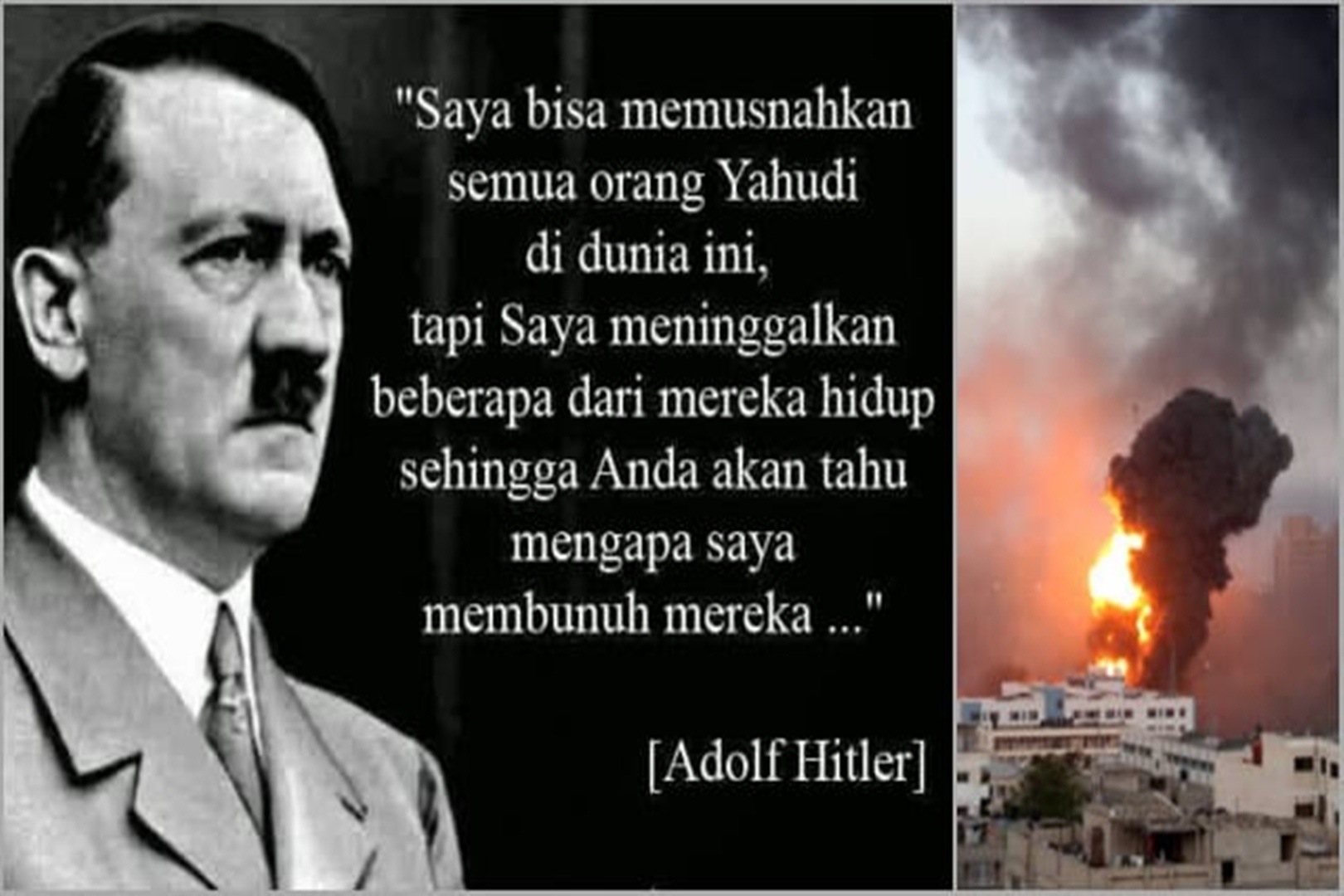 Pidato Hitler Soal Israel : Holocaust Musnahkan Yahudi yang Melegenda 