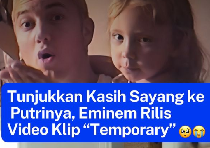 Video Klip Terbaru Eminem 'Temporary', Ungkapan Kebahagiaan Terdalam Sepanjang Hidup