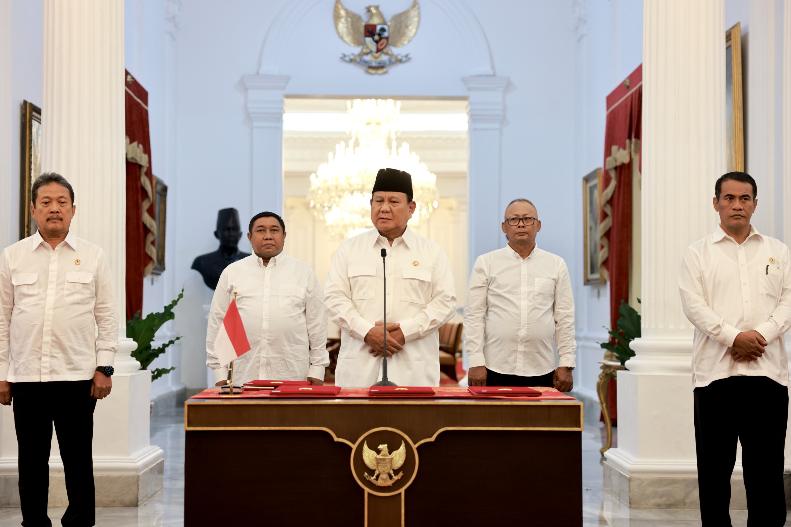 Presiden Prabowo Beri Ucapan Selamat ke Presiden Terpilih Amerika Donald Trump    