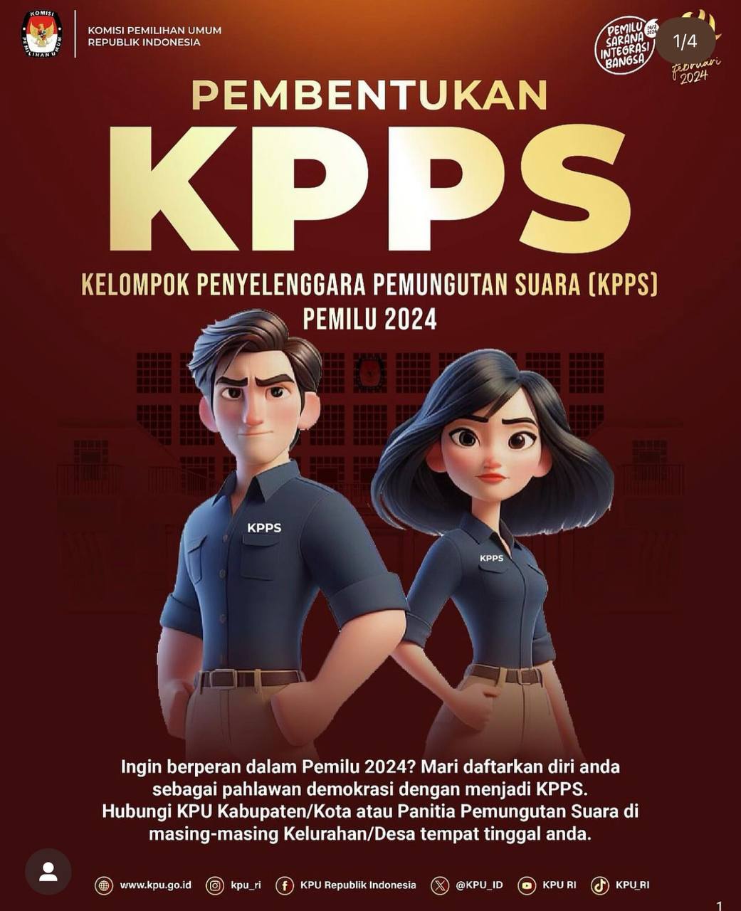 Kapan Pelantikan Anggota KPPS Pemilu 2024? Simak Jadwal serta Tugasnya!