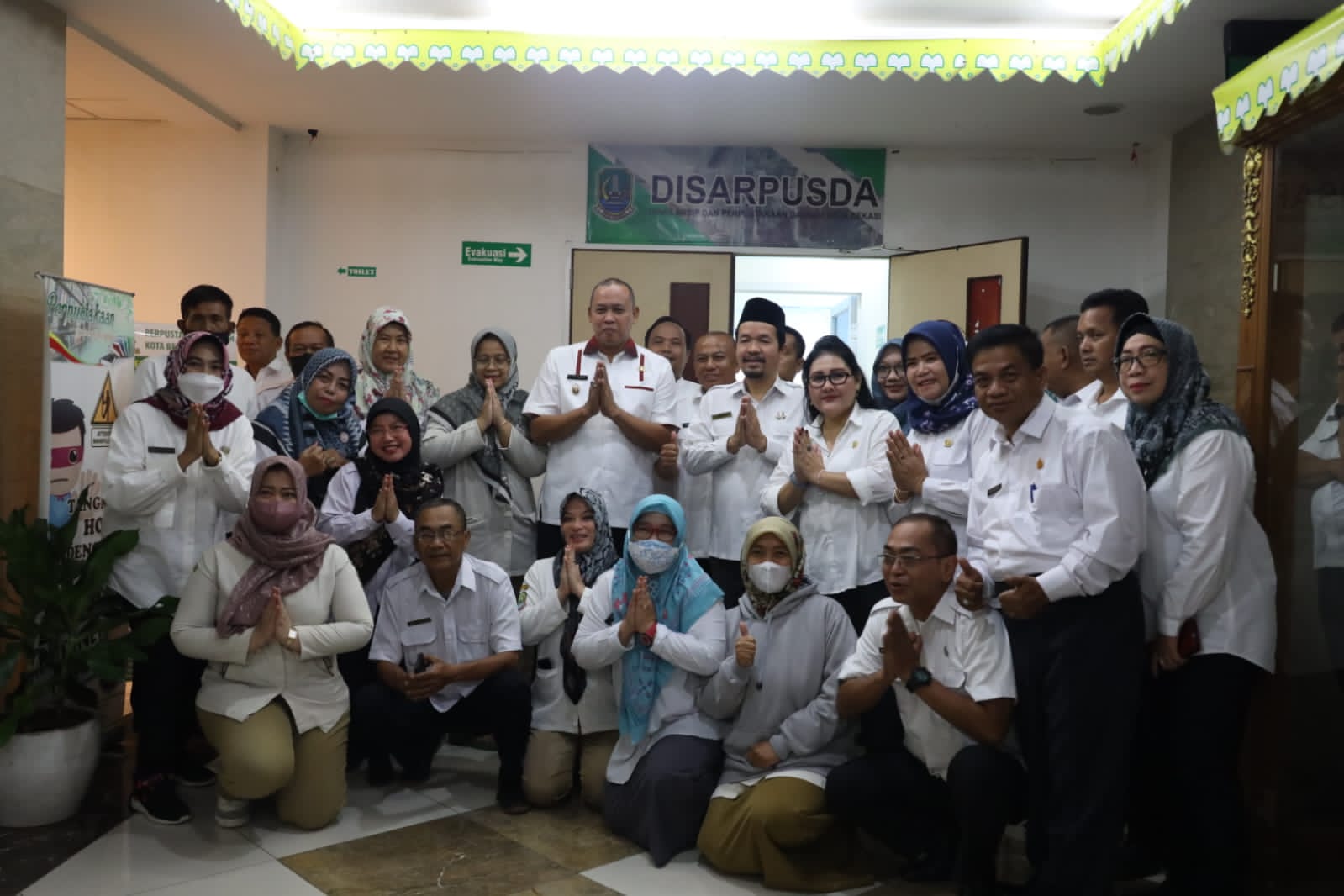  Hari Pertama Masuk Kerja, Plt. Wali Kota Silaturahmi ke Perangkat Daerah di Lingkup Pemerintah Kota Bekasi