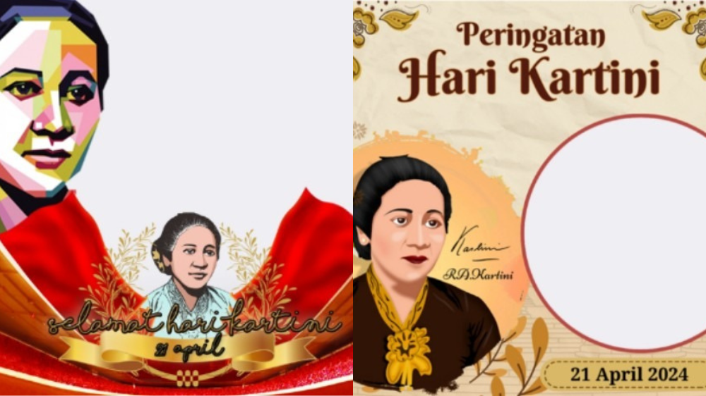 25 Link Twibbon Hari Kartini 21 April 2024 Terbaru, Desain Keren Cocok Diunggah di Sosial Media 