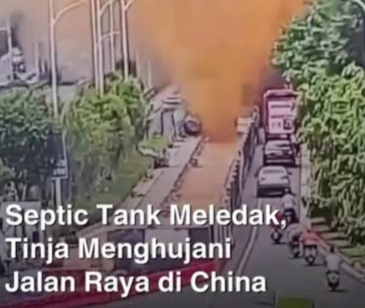 Pipa Septic Tank Meledak, Warga Kota Ini Kena Shower Tinja Setinggi 10 Meter