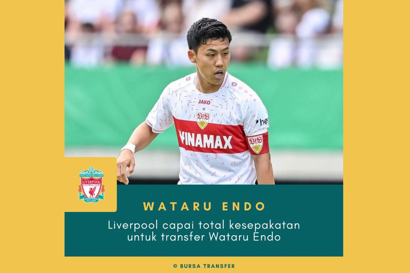 Liverpool Boyong Gelandang Baru Dari Jepang Wataru Endo Dengan Harga Murah!