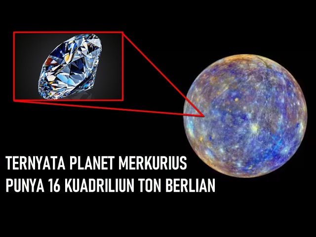 UNIK! Peneliti NASA Temukan Berlian di Bawah Permukaan Planet Merkurius, Bagaimana Bisa?