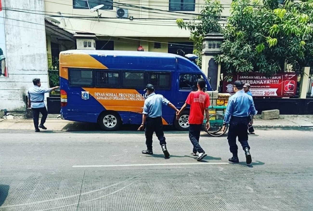 659 Pengamen, Pak Ogah dan Pengemis Jalanan Diangkut Satpol PP Jakarta