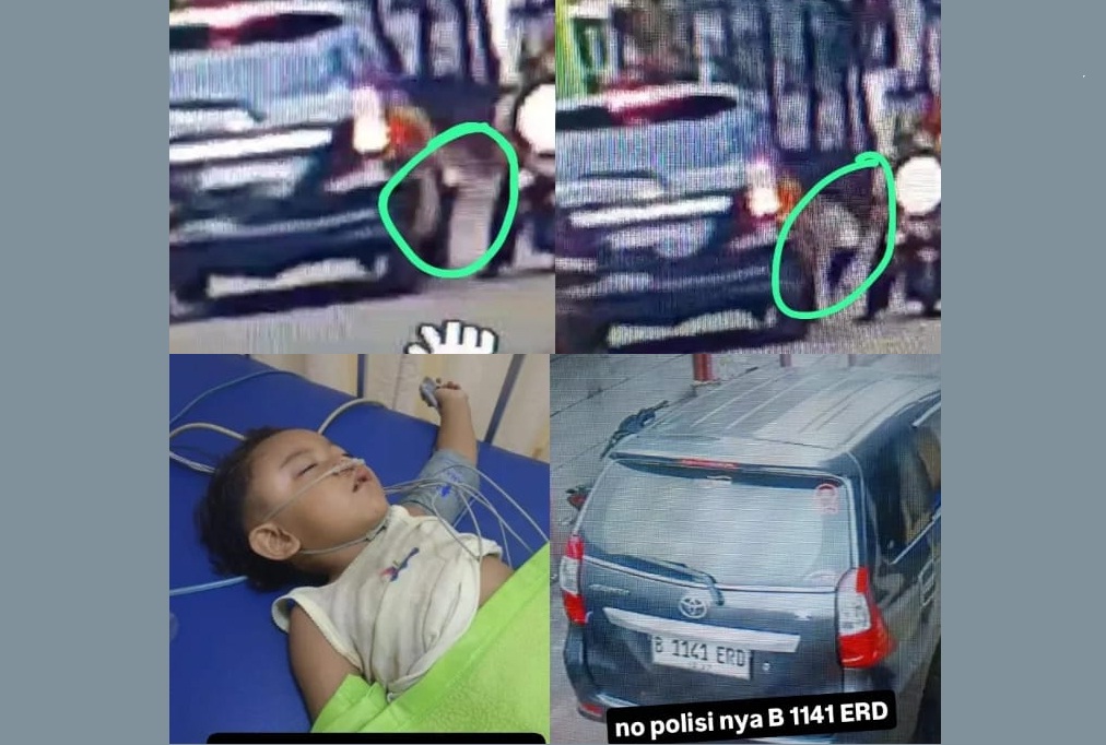  Viral Bocah Balita Terlindas Mobil di Ciputat, Ini Penjelasan Polisi