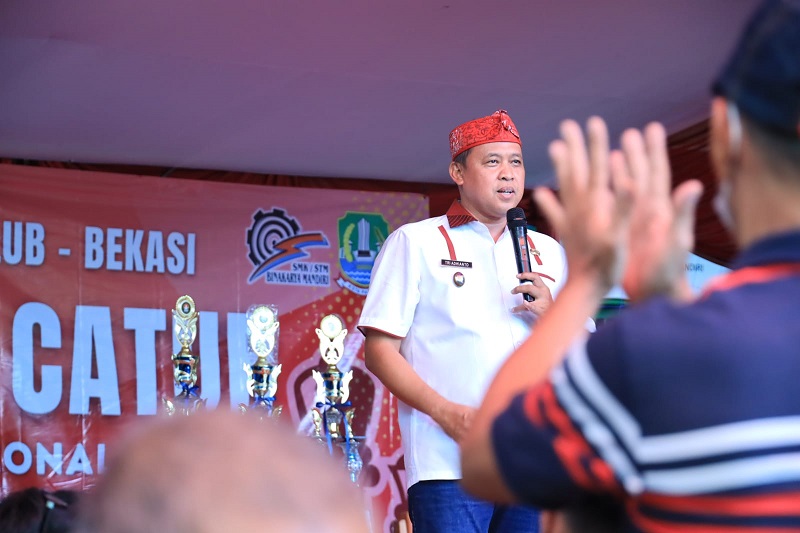 Plt. Wali Kota Bekasi Hadiri Sekaligus Membuka Turnamen Catur Non Master Nasional 2023