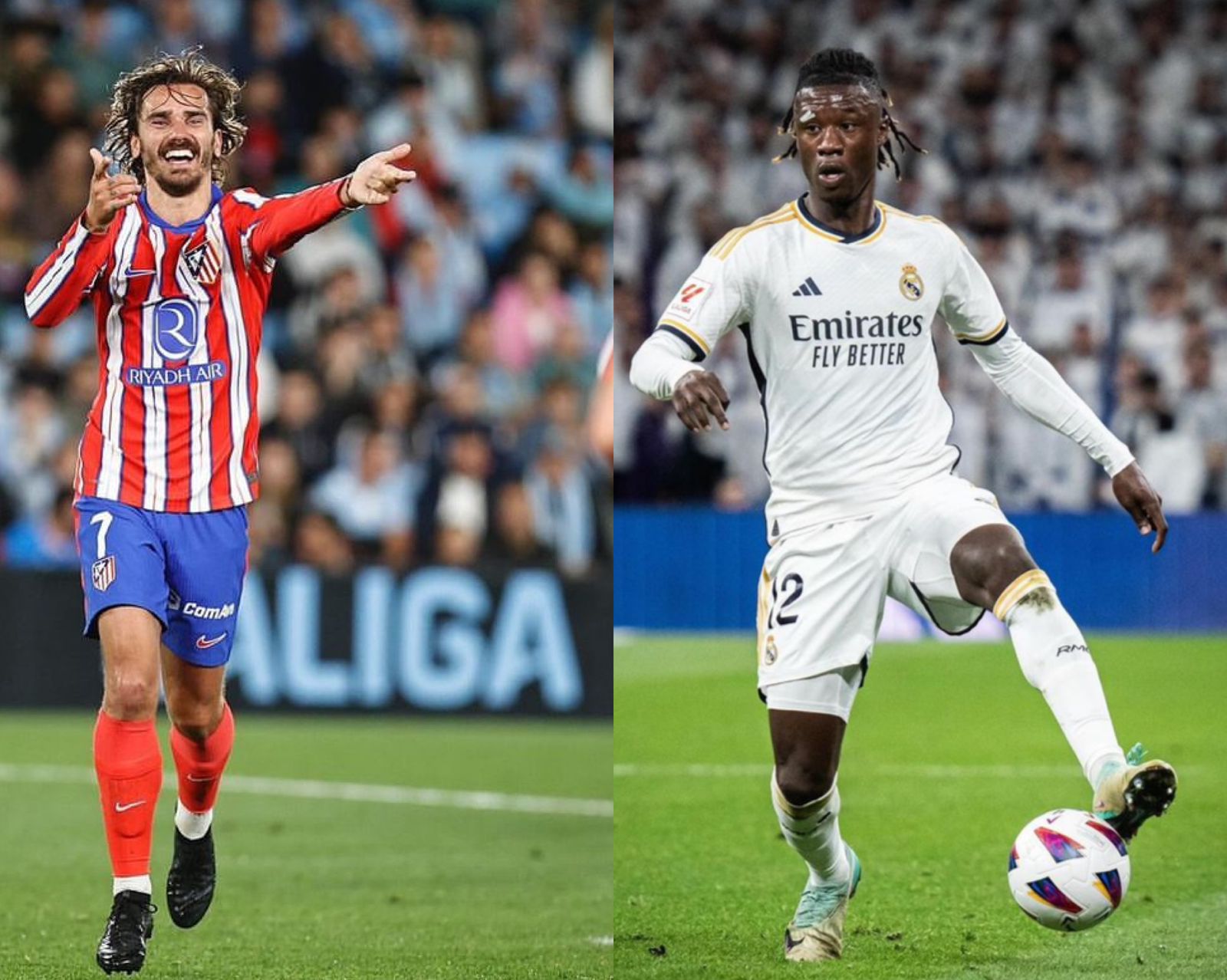 Link Nonton Liga Spanyol Atletico Madrid vs Real Madrid, Camavinga Comeback Mbappe Absen