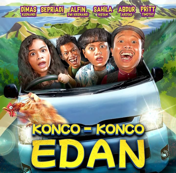 Link Nonton Film Bioskop Konco-Konco Edan, Cocok jadi Tontonan Liburan Bersama Keluarga!