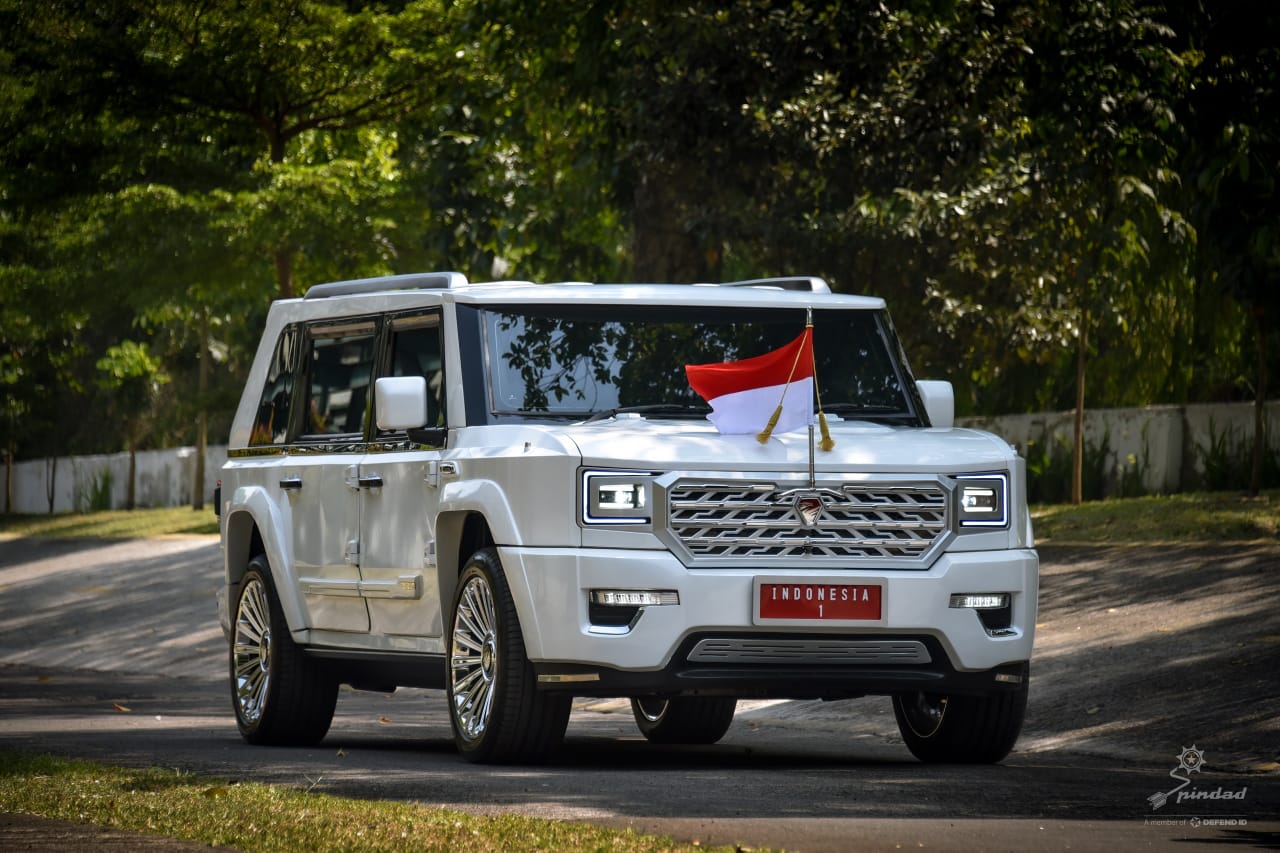 Spesifikasi dan Ketangguhan MV3 Garuda Limousine Produksi Pindad, Mobil yang Ditumpangi Presiden Prabowo 