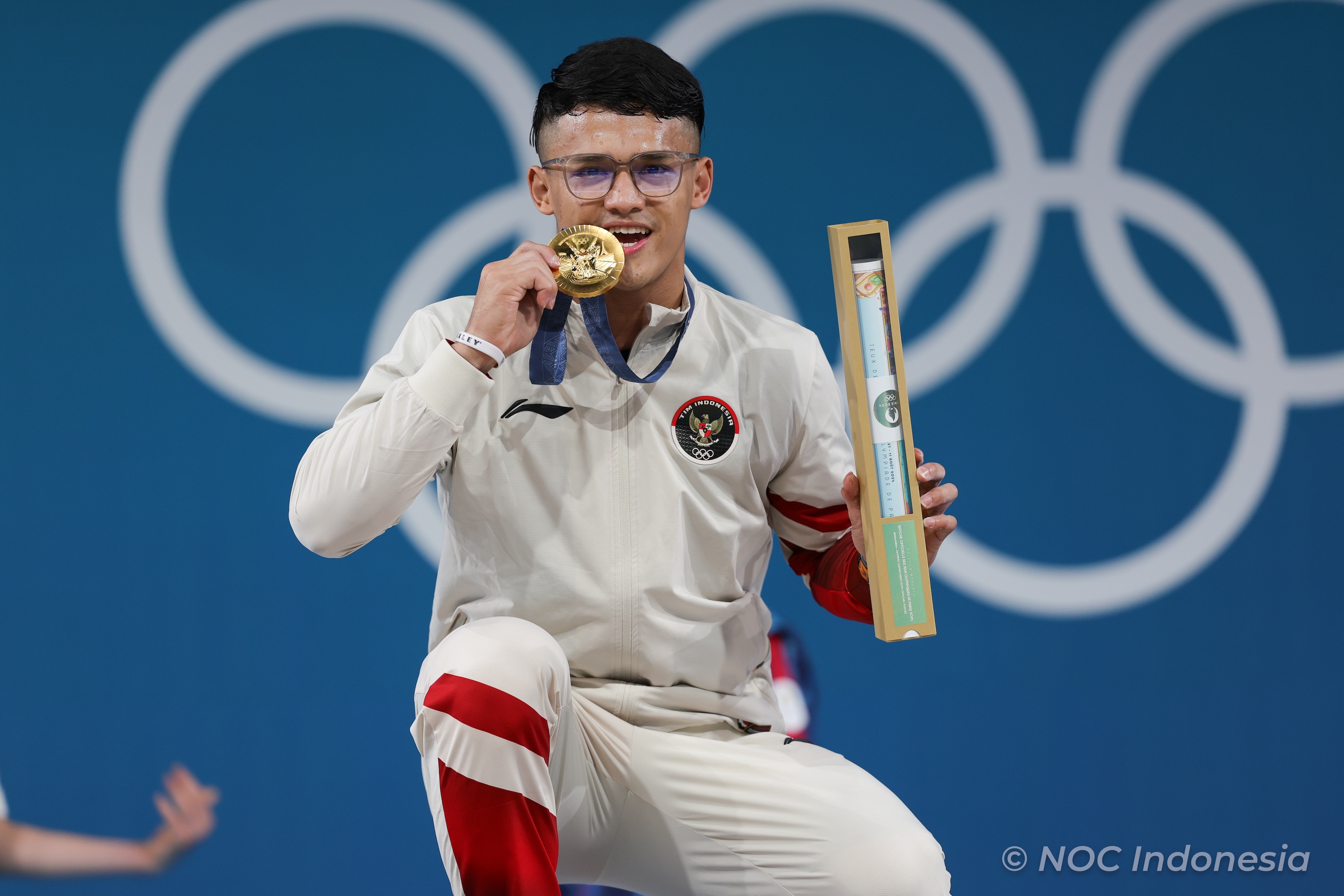 Raih Medali Emas di Olimpiade 2024, Rizki Juniansyah Persembahkan Kado untuk HUT RI ke-79