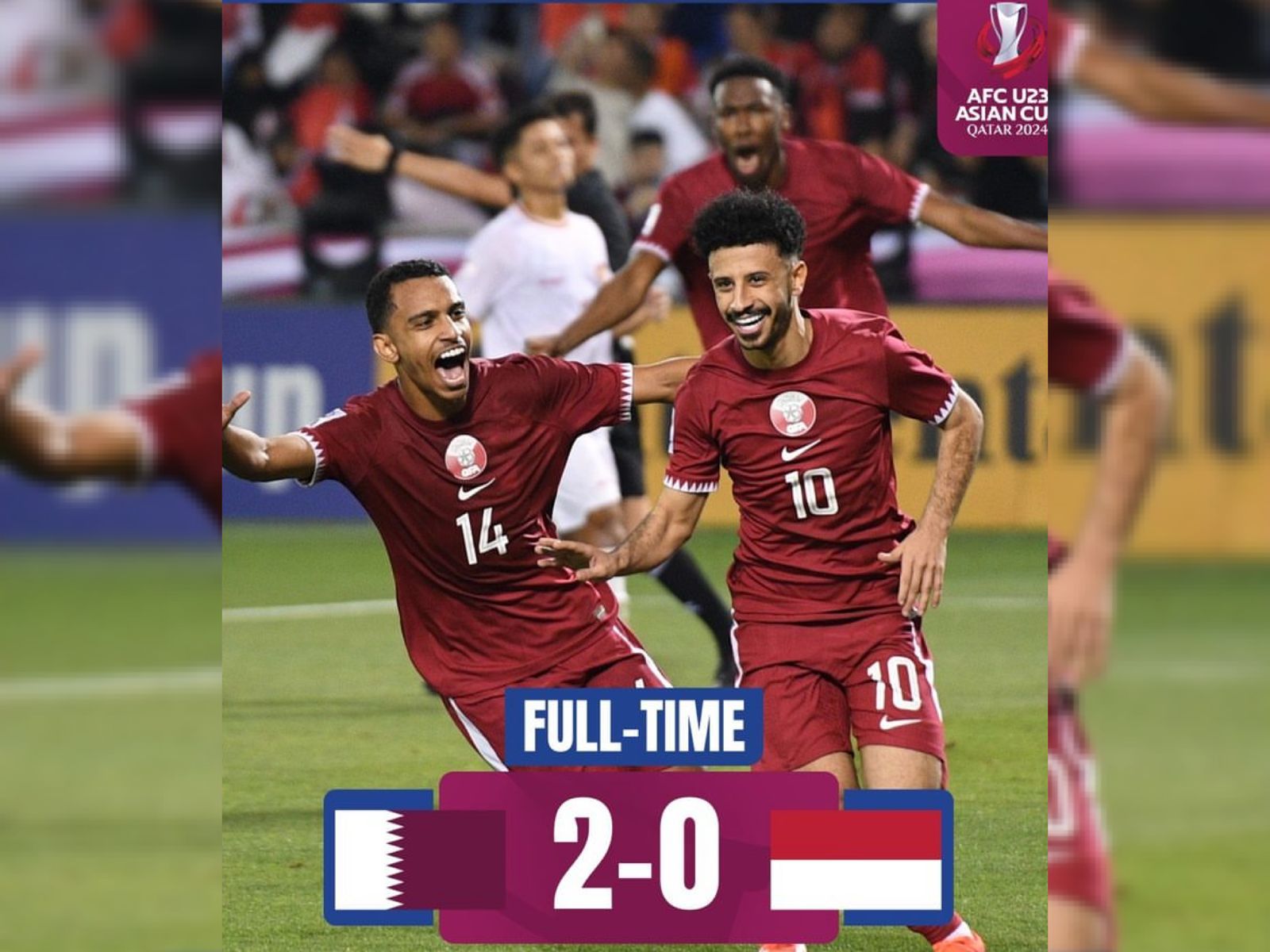 Hasil Timnas Indonesia U23 vs Qatar U23, Skuad Garuda Kandas 2-0 Diwarnai Drama Dua Kartu Merah