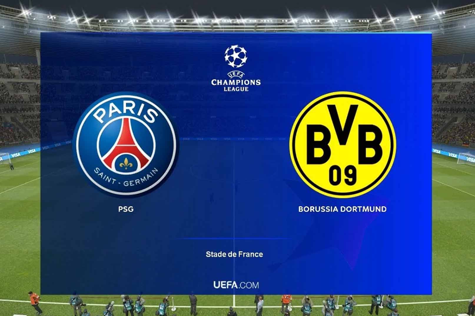Prediksi PSG Vs Borussia Dortmund Liga Champions/UEFA Champions League (UCL) , H2H Serta Link Live Streaming