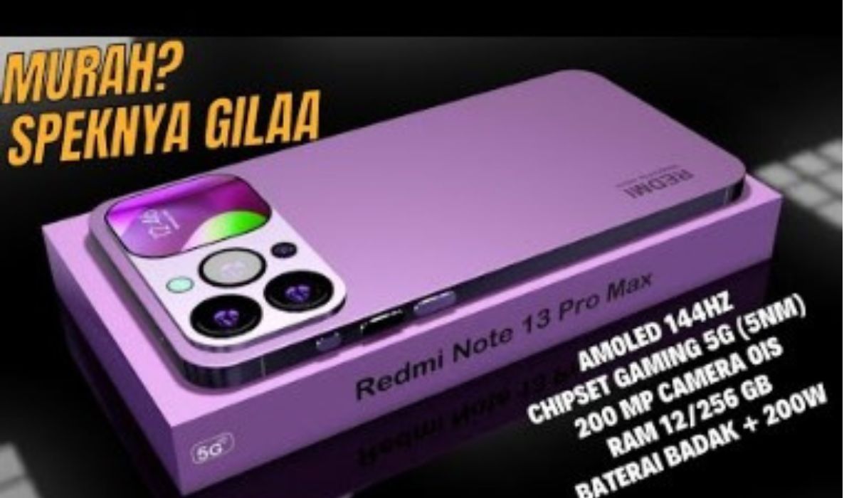 Spesifikasi dan Harga Redmi Note 13 Pro Max,Ketajaman Gambar Kamera yang Mantul Abis