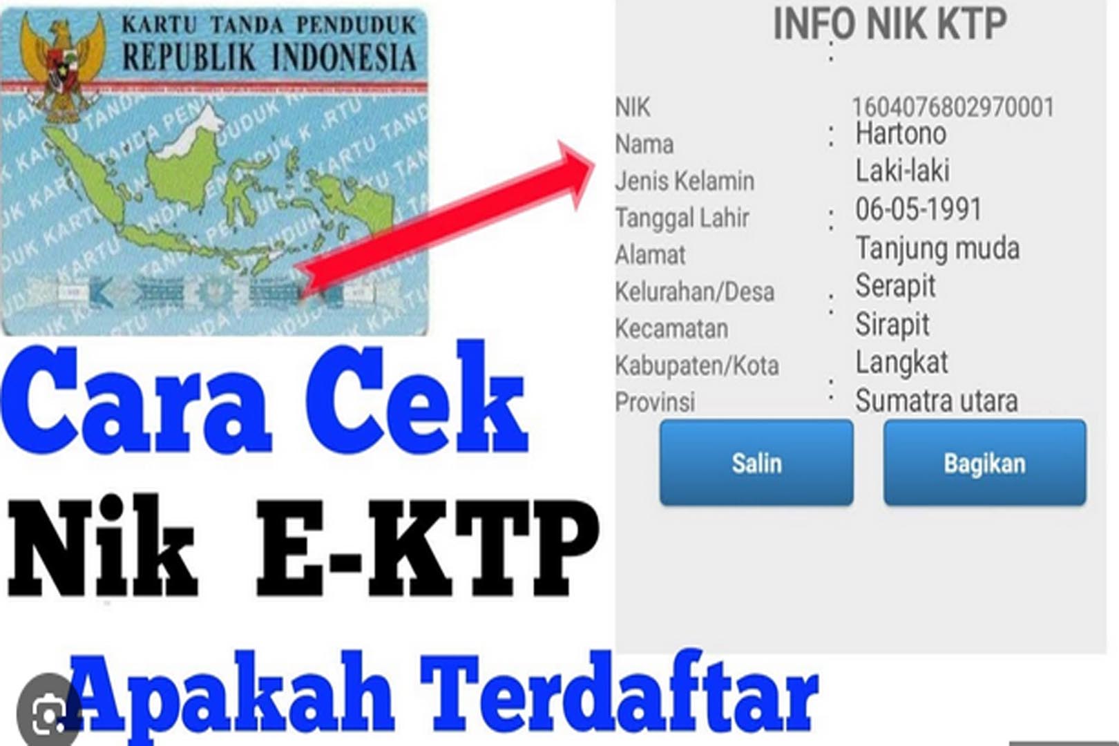 Tidak Perlu Ke Dukcapil, Begini Cara Cek KTP online