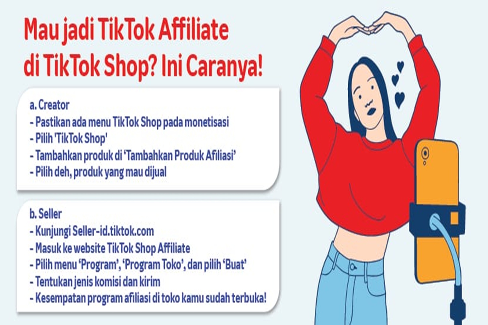 TikTok Affiliate : Review, Cara Daftar hingga Komisi yang Bisa Di Jadikan Cuan bagi Para Konten Kreator 