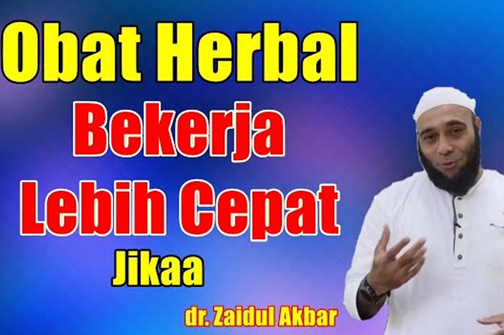 3 Rekomendasi Resep Herbal Dr. Zaidul Akbar