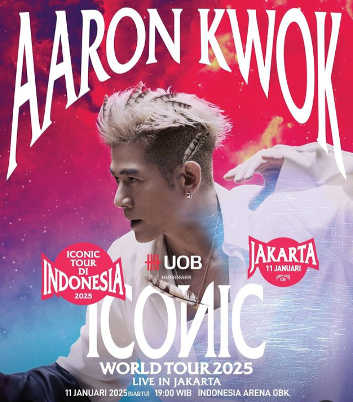 Mega Bintang Aaron Kwok, Adakan Konser Megah di Indonesia, Jangan Kelewatan!