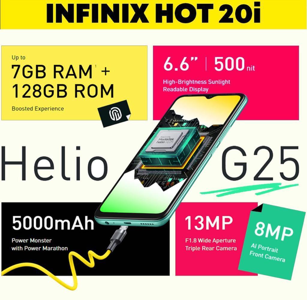 Review Infinix Hot 20i Dengan Fitur Dan Spesifikasi Terbaru