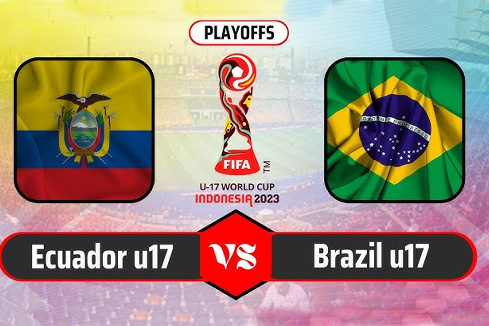 Piala Dunia U-17 2023: Ekuador Vs Brazil Babak 16 Besar, Prediksi, Jadwal Serta Head To Head