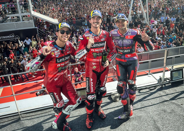 Bagnaia Juara Sprint Race, Perebutan Titel Juara MotoGP 2024 Ditentukan Pada MotoGP Finale Barcelona