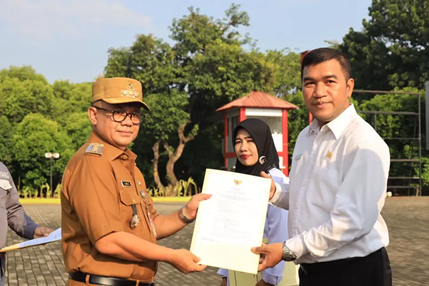 550 Guru Dinas Pendidikan Kota Bekasi Terima SK PPPK 