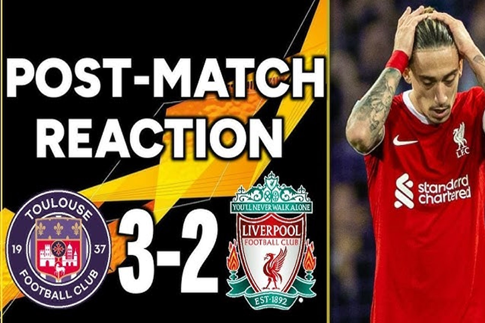 Hasil Liga Eropa 2023-24 The Reds Telan Kekalahan Atas Toulouse 3 - 2, Liverpool Butuh Waktu Lolos Ke 16 Besar