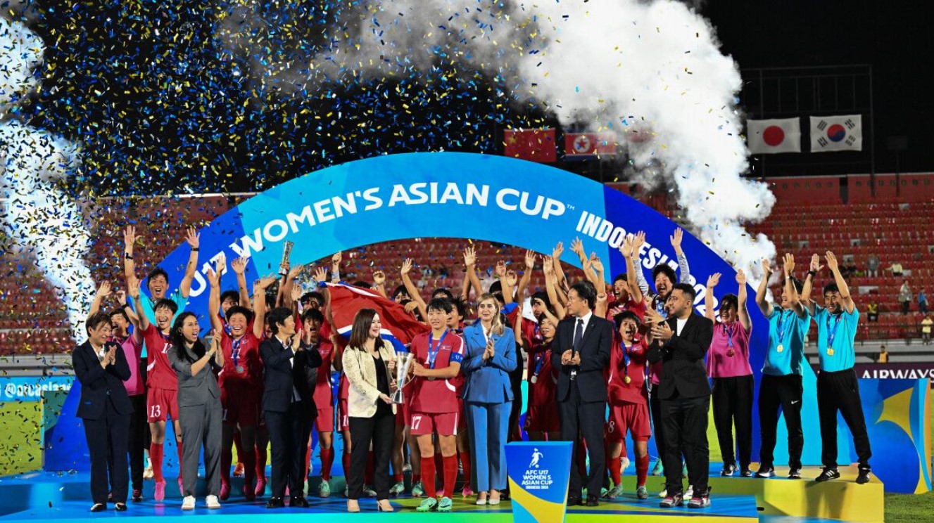 Korea Utara Raih Gelar Juara Piala Asia Wanita U-17 di Bali Usai Taklukkan Jepang 