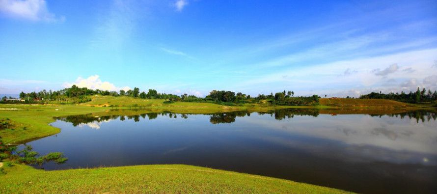 Danau Sidihoni di Sumatra, 100 Persen Pesona Surga, Danau Diatas Danau