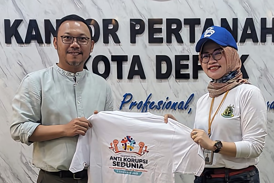  Berantas Korupsi, BPN Bersama Kejari Depok Perkuat Sinergi