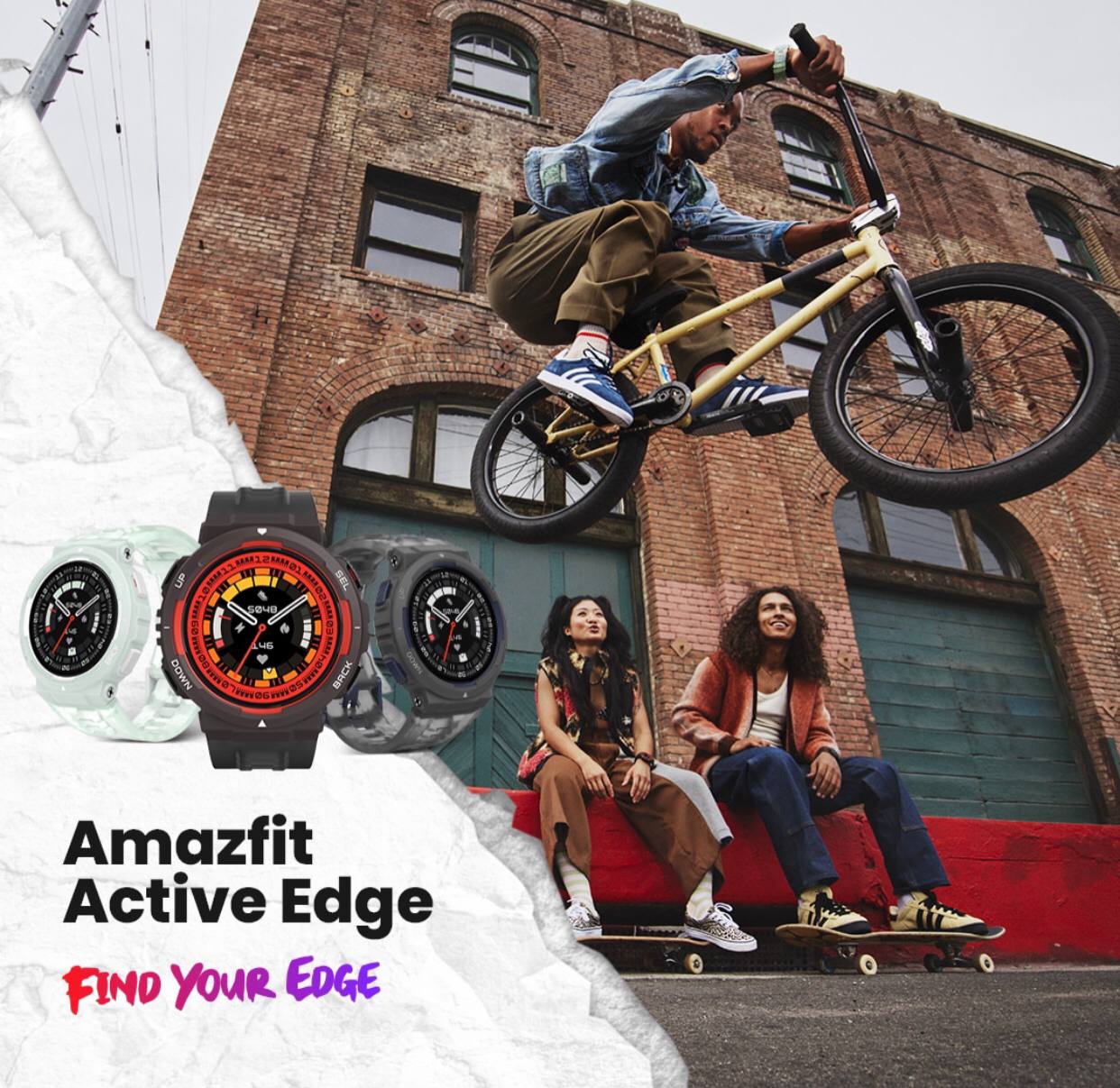 Amazfit Active Edge, Urban Smartwatch yang Tampil Lebih Sporty dan Cocok Untuk Aktivitas Outdoor