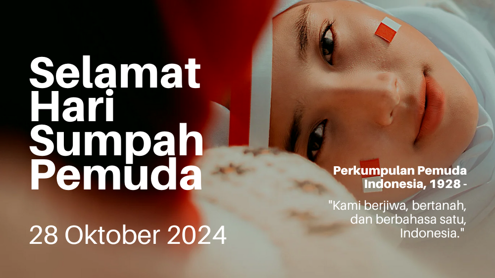 20 Ucapan Selamat Hari Sumpah Pemuda 2024 Penuh Makna dan Motivasi untuk Caption Medsos 