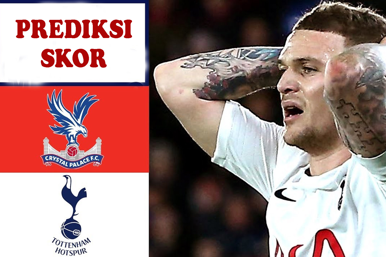 Crystal Palace Vs Tottenham Hotspur di Premier League Matchday 10, Head To Head Serta Live Streaming