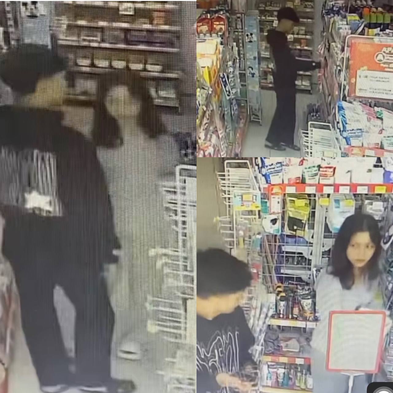 Partner In Crime! Pasangan Sejoli Ini Terekam CCTV Curi Parfum di Minimarket